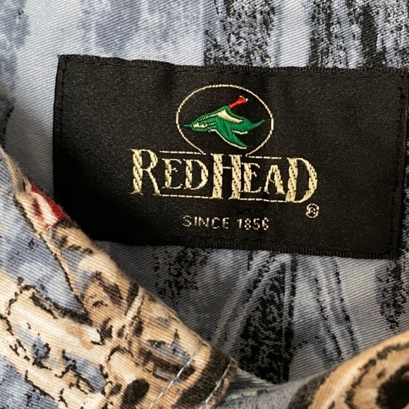 REDHEAD Motorcycle Print Short Sleeve Shirt, XXL - Picture 5 of 11